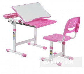 Комплект парта + стул трансформеры Cantare Pink в Казани - kazan.mebel-74.com | фото