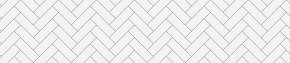 Фартук Метро керамик (белая) CPL пластик МДФ 6 мм в Казани - kazan.mebel-74.com | фото