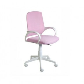 Кресло Ирис White сетка/ткань розовая в Казани - kazan.mebel-74.com | фото