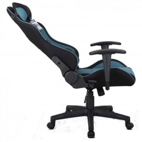 Кресло компьютерное BRABIX "GT Racer GM-100" (черное/голубое) 531818 в Казани - kazan.mebel-74.com | фото