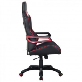 Кресло компьютерное BRABIX Nitro GM-001 (ткань/экокожа) черное, вставки красные (531816) в Казани - kazan.mebel-74.com | фото