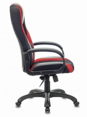 Кресло компьютерное BRABIX PREMIUM "Rapid GM-102" (экокожа/ткань, черное/красное) 532107 в Казани - kazan.mebel-74.com | фото