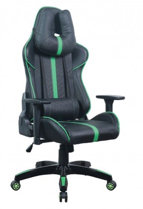 Кресло компьютерное BRABIX "GT Carbon GM-120" (черное/зеленое) 531929 в Казани - kazan.mebel-74.com | фото