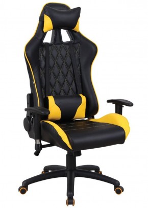 Кресло компьютерное BRABIX "GT Master GM-110" (черное/желтое) 531927 в Казани - kazan.mebel-74.com | фото