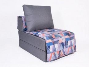 Кресло-кровать бескаркасное Харви (серый-сноу деним) в Казани - kazan.mebel-74.com | фото