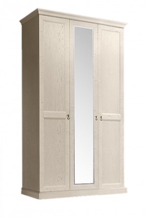 Шкаф 3-х дверный (с зеркалом) для платья и белья Венеция дуб седан (ВНШ1/3) в Казани - kazan.mebel-74.com | фото