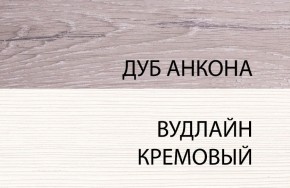 Шкаф угловой 2D, OLIVIA, цвет вудлайн крем/дуб анкона в Казани - kazan.mebel-74.com | фото